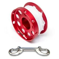 Razor 100' Safety Finger Spool -Diving Suit Co 0003669 100 safety spool red
