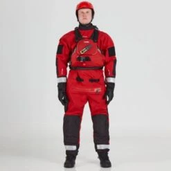 NRS Extreme SAR GTX Dry Suit 20 NRS Extreme SAR GTX Dry Suit -Diving Suit Co 22529 04 red model frontpfd 111021 2000x2000