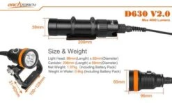 D630 V2.0 Canister Light -Diving Suit Co 2rw5lkpc