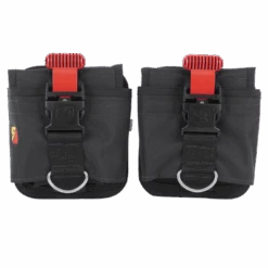 Dive Rite BP/W Single Tank Package -Diving Suit Co 32 lb qb weight pockets ac3232new front view 3