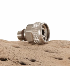 3/8"-24 MALE - 9/16"-18 INSERT FEMALE, LOW PRESSURE ADAPTER