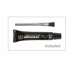 Dry/Wetsuit Pocket With Glue -Diving Suit Co ac430 glue on thigh pocket aquaseal