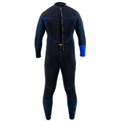 3mm Mens Quantum Stretch Full Wet Suit(DISCONTINUED) 8 3mm Mens Quantum Stretch Full Wet Suit(DISCONTINUED) -Diving Suit Co akms279 639 back 1