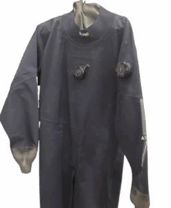 BARE Aqua Trek-1 Pro Drysuit -Size LG- Sock Size 9-10- Open Box -Diving Suit Co aquaterk 12 1