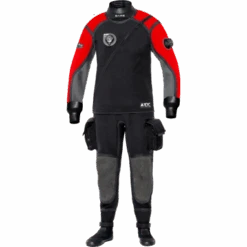 BARE Sentry Tech Dry Drysuit -Diving Suit Co bare sentry tech red