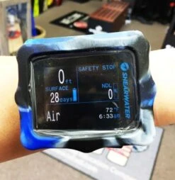 Silicone Protective Cover For Perdix Computers -Diving Suit Co camo hand live