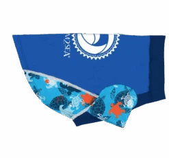 Dog Rash Guard “Turtle Sleeves”- Discontinued -Diving Suit Co dog rash folderd side