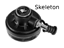 Sitech Male Inflator Nipple - International / Seatec Fitting