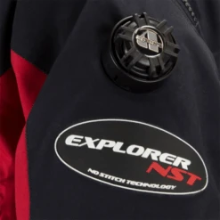 Explorer NST Drysuit -Diving Suit Co explorer valve