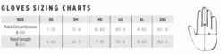 All-ArmorTex Glove - Discontinued Version - Size Medium 7 All-ArmorTex Glove - Discontinued Version - Size Medium -Diving Suit Co glove size chart