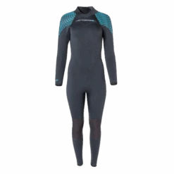 Women's Greenprene 5mm Backzip Fullsuit 8 Women's Greenprene 5mm Backzip Fullsuit -Diving Suit Co greenprene 7mm womens front 3