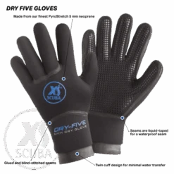 Dry Five Gloves -Diving Suit Co gv400 dry five gloves 2