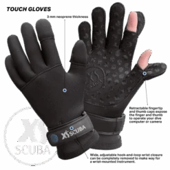 3mm Touch Gloves -Diving Suit Co gv450 touch gloves 4