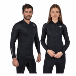 Thermocline Jacket - Full Zip -Diving Suit Co long sleeve front zipper man woman 1