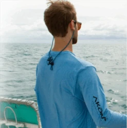 Mens Sun Shirt 8 Mens Sun Shirt -Diving Suit Co mens blue rashguard