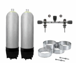 Faber LP Steel Tank Doubles Package