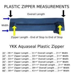 Aquaseal Plastic Drysuit Zipper W/ Metal Pull -Diving Suit Co photoroom 20230202 062341
