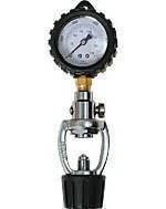 Tank Pressure Checker With Push Button Bleed