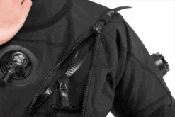RS450k Trilaminate Drysuit -Diving Suit Co rs zipper plastic 1