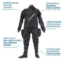 DEFINITION DRY HD DRYSUIT, MEN -Diving Suit Co sp 60315x00 definition dry hd info