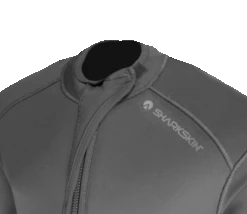 Titanium 2 Front Zip Suit (Male) -Diving Suit Co t2sportsuitm neck