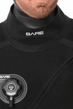 BARE Sentry Tech Dry Drysuit -Diving Suit Co tech sentry valve neck