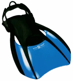 Aqua Lung Trek Snorkel Fin-Discontinued -Diving Suit Co trek dark blue