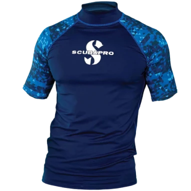 UPF 50 RASH GUARD, SHORT SLEEVE, MEN 3 UPF 50 RASH GUARD, SHORT SLEEVE, MEN