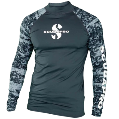 UPF 50 RASH GUARD, LONG SLEEVE, MEN 3 UPF 50 RASH GUARD, LONG SLEEVE, MEN