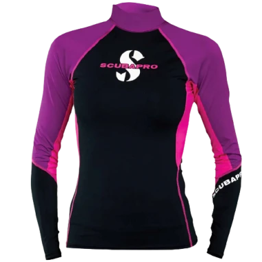 UPF 80 T-FLEX RASH GUARD, LONG SLEEVE, WOMEN 3 UPF 80 T-FLEX RASH GUARD, LONG SLEEVE, WOMEN