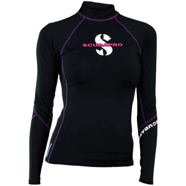 UPF 80 T-FLEX RASH GUARD, LONG SLEEVE, WOMEN 5 UPF 80 T-FLEX RASH GUARD, LONG SLEEVE, WOMEN - Image 3