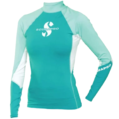 UPF 80 T-FLEX RASH GUARD, LONG SLEEVE, WOMEN 4 UPF 80 T-FLEX RASH GUARD, LONG SLEEVE, WOMEN - Image 2