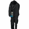 BARE Open Box X-Mission Evolution Drysuit - Black XLS -Diving Suit Co x mission openbox 1