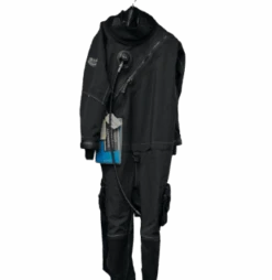 BARE Open Box X-Mission Evolution Drysuit - Black XLS